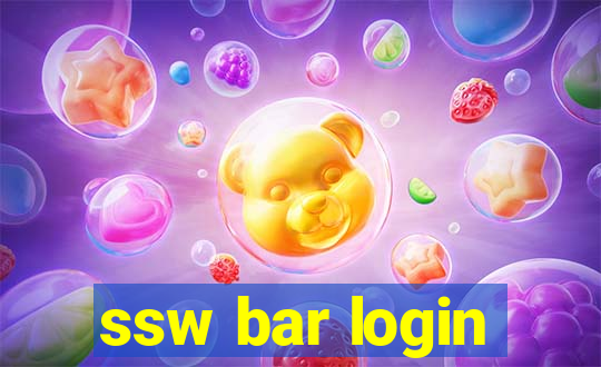 ssw bar login